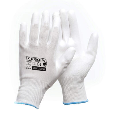 RĘKAWICE X-TOUCH WHITE ZESTAW-6 PAR