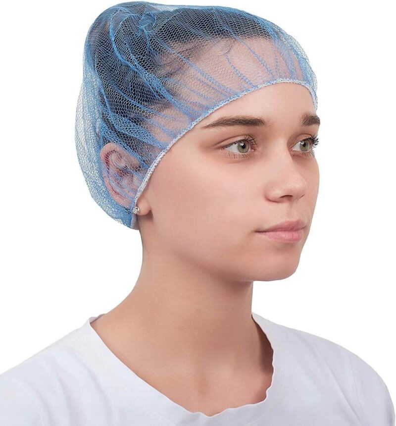 ZESTAW CZEPEK SIATECZKA NIEBIESKA 10 OPAK