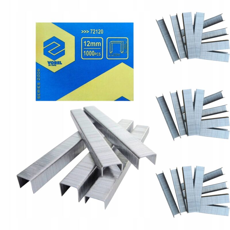 ZSZYWKI 12mm (0,7X11,3) 100szt ZESTAW- 3 szt